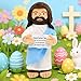 Yelakey Jesus Plush 13 Jesus Stuffed Plushie Doll with Positive Card for Christmas Religious Easter Church Sunday School Toy Gift for Kids D - Image 4