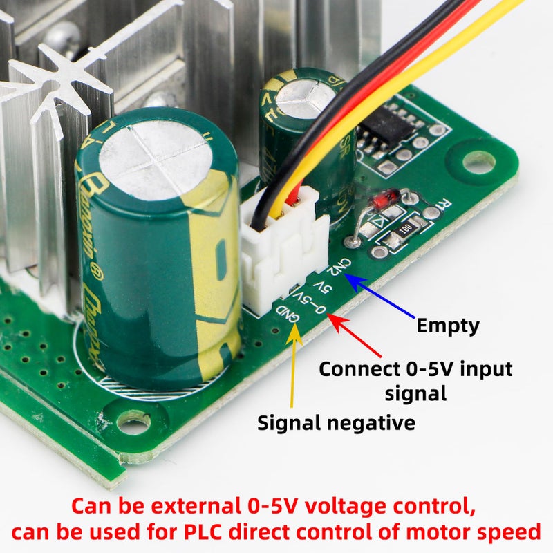 RioRand Upgraded 6V-90V 15A DC Motor PWM Speed Controller 2PCS - Image 3
