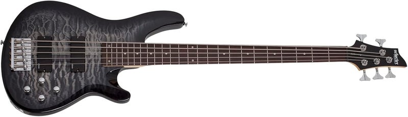 Schecter C-5 Plus 5-string Bass Guitar - Charcoal Burst