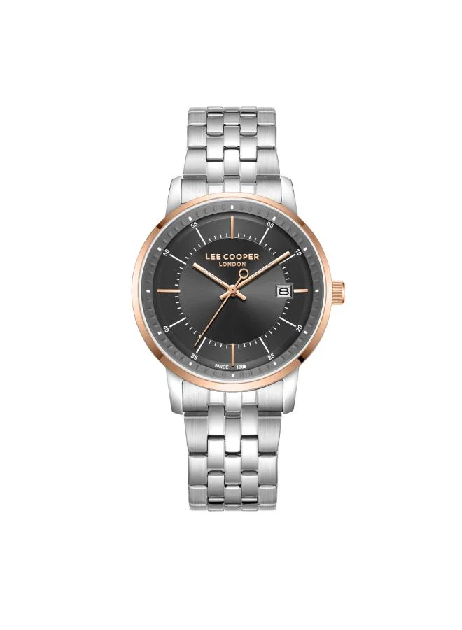 Lee Cooper Men's Metal Analog Watch LC08164.560 - 40 mm