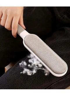 Rozino 1pc Multi-Functional Reusable Dust Brush, Double-Sided Pet Hair Remover, Manual Electrostatic Lint Brush for Cat Fur, Clothes, Sofa, Furniture, Bedding, Carpet Cleaning - Plastic, No Electricity Needed, Ideal for Living Room Use  - Image 4