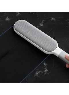 Rozino 1pc Multi-Functional Reusable Dust Brush, Double-Sided Pet Hair Remover, Manual Electrostatic Lint Brush for Cat Fur, Clothes, Sofa, Furniture, Bedding, Carpet Cleaning - Plastic, No Electricity Needed, Ideal for Living Room Use  - Image 1