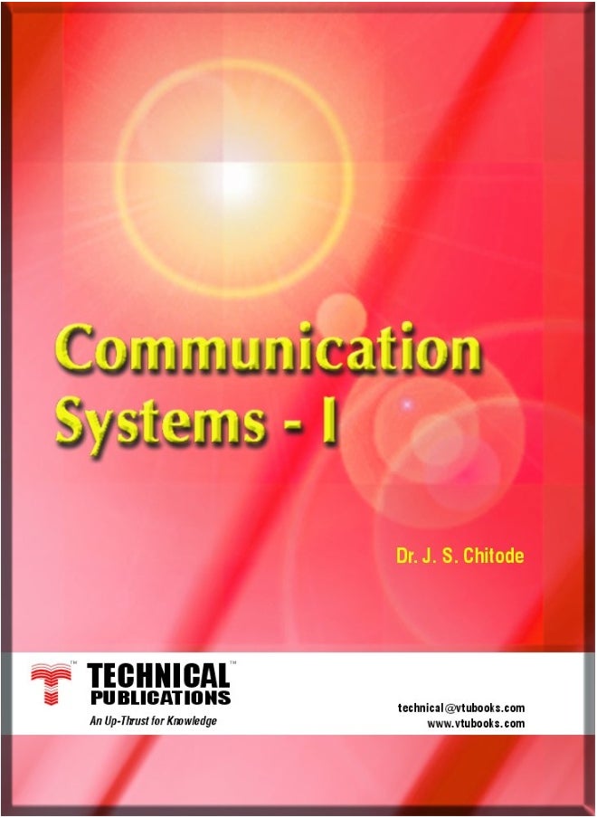 Communication Systems I  - Image 1