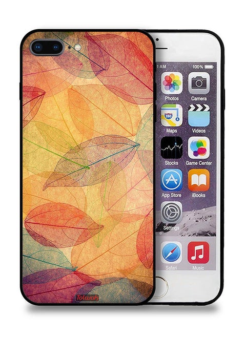 Apple iPhone 7 Plus Protective Case Leaves Abstract Digital Art
