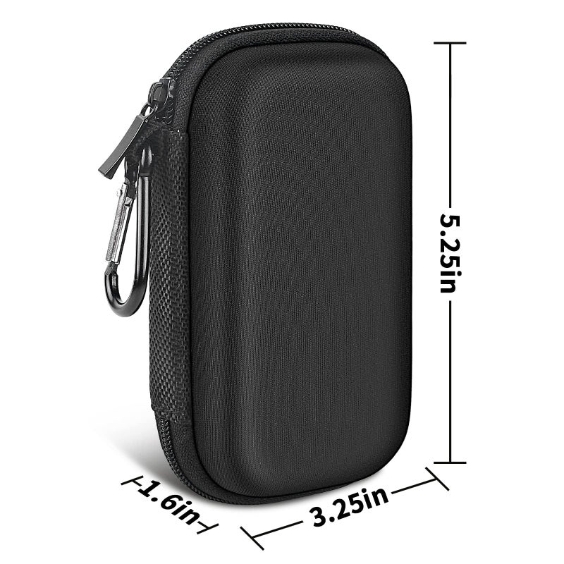 GWCASE Hard Case Compatible with SanDisk Extreme PRO 500GB 1TB 2TB 4TB Portable External SSD. Carrying Travel Holder for Crucial X8 Solid State Drive (Box Only)-Rose Gold - Image 4