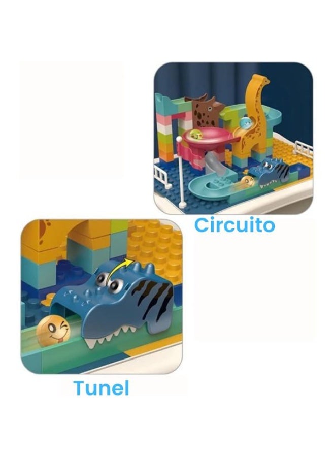 Multi-functional Desk Chair With Blocks 106pcs - Image 3