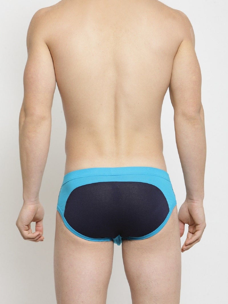 IC4 Store Men's Flaunt Brief in Navy and T-Blue - Image 2