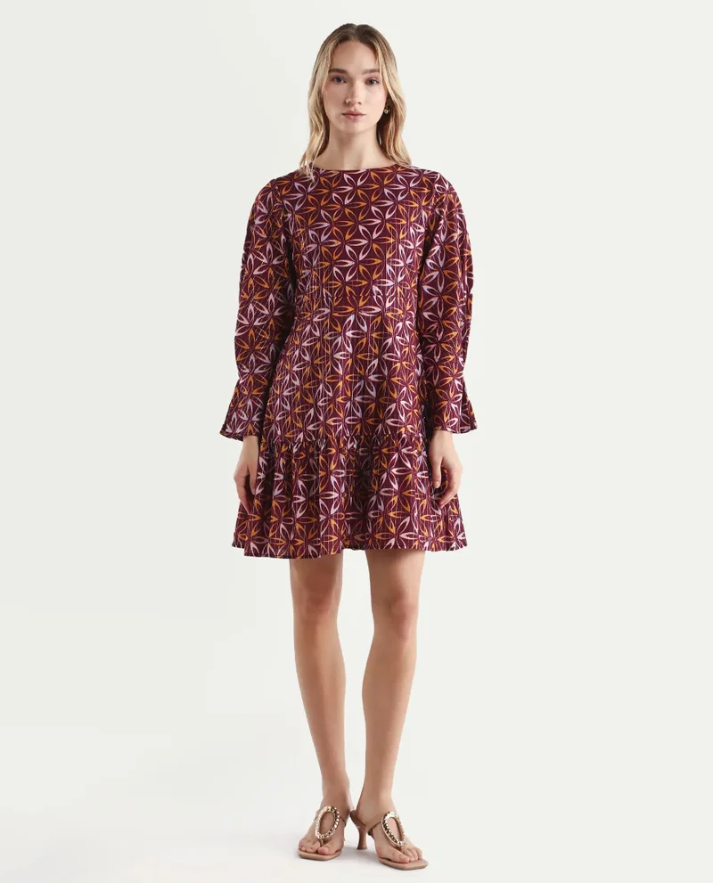 Rareism Women's Short Tier Dress