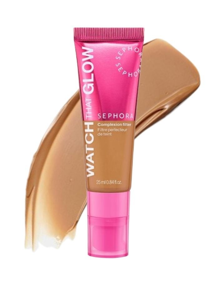 SEPHORA COLLECTION Watch That Glow Glow-Boosting Complexion Filter –  Medium 6 - Medium Tan w/ Warm Amber Undertones, Radiant Finish, 0.84 oz/25 mL - Image 1