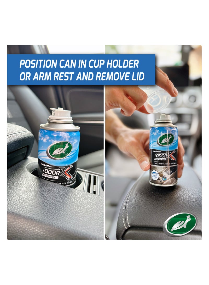 ترتل واكس مزيل الروائح الكريهة من Odor-X Whole Car Blast برائحة BubbleGum Burst Scent - Image 5