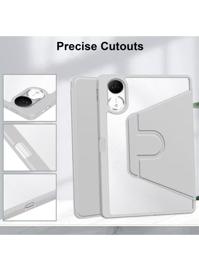 general Case for Redmi pad 2 2025,Premium PU Leather Foldable Stand Smart Auto Sleep Wake with Pencil Holder Protective Cover Case for Redmi pad 2 2025 - Image 3