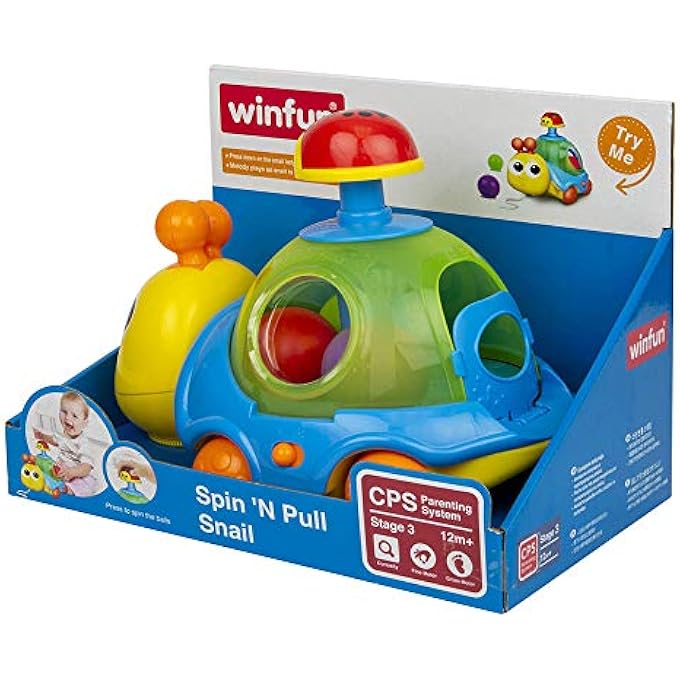SPIN 'N PULL SNAIL INTERACTIVE TOY - Image 4