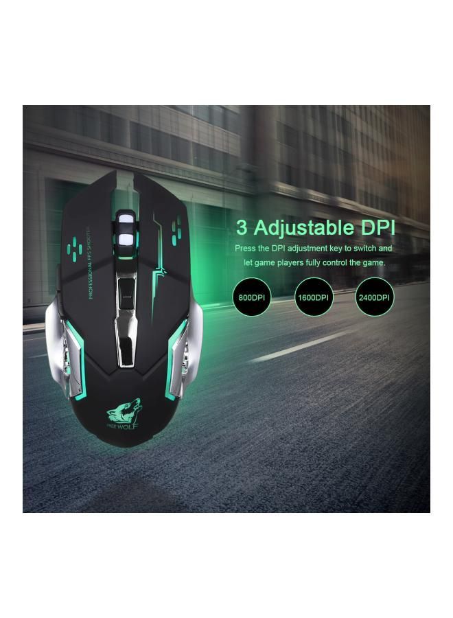 NIBEMINENT Wireless Backlit Gaming Mouse  - Image 5