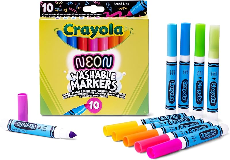 كرايولا واسهابلي ماكسيتيب نيون ماركيرس بييكيس