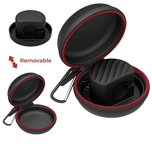 newtechno Travel Case for Apple Watch Charger,Waterproof Portable Carrying EVA Charging Dock Holder Compatible for Apple Watch Series Ultra/9/8/SE2/7/6/SE/5/4/3/|[Black] - Image 2