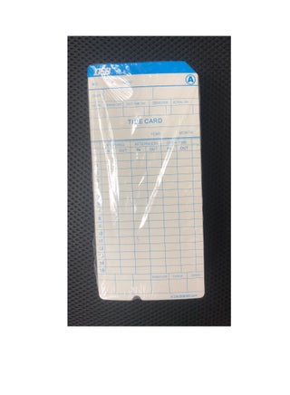 DSB 100PCS Time Cards Time Cards Monthly Time Clock Cards for Employee Payroll Recorder for Time Clock - pzsku/Z15CF106E746C2711B165Z/45/_/1721630431/3591f67e-ed28-4a7f-8ea9-07c8a9456e53