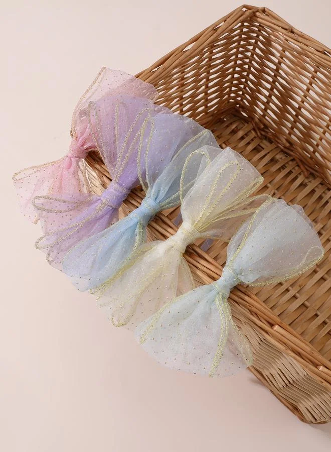 تايك تو Set of 5 - Bow Mesh Headband