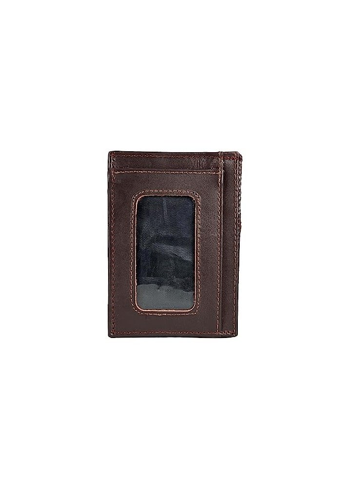 Hidden card holder with genuine leather-Slim Minimalist Wallet-Brown - pzsku/Z15CF173A59F77A3FEF9FZ/45/_/1700075182/20837ad6-cd33-44b7-92b9-a43c31cbd831