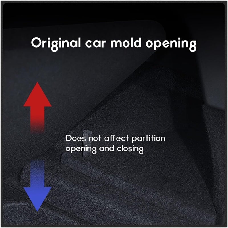 Yurefax Rear Trunk Organizer for Tesla Model 3 and Model Y - Image 2