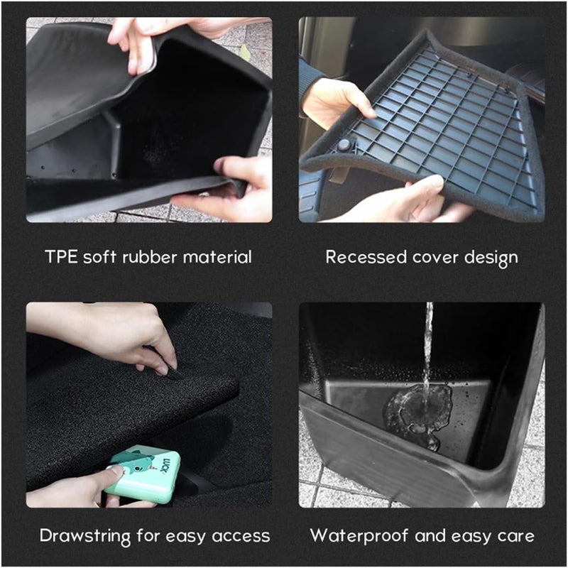 Yurefax Rear Trunk Organizer for Tesla Model 3 and Model Y - Image 4