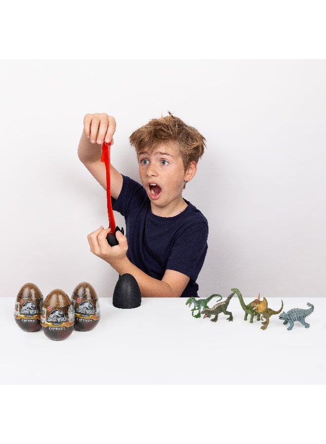 JURASSIC WORLD Jurassic CAPTIVZ Clash Edition Slime Egg 24pcs - Image 3