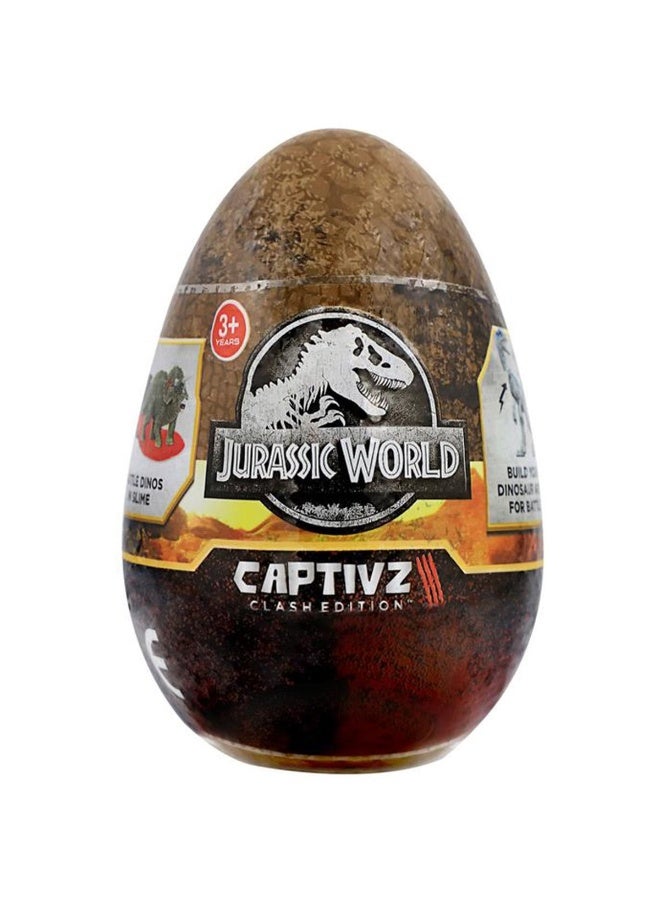 JURASSIC WORLD Jurassic CAPTIVZ Clash Edition Slime Egg 24pcs - Image 1