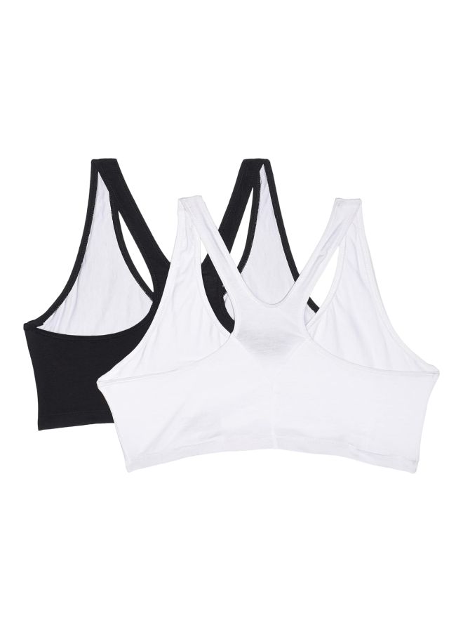 Hanes Hanes Womens Comfort Blend Flex Fit Pullover Bra 2 Pack  - Image 2