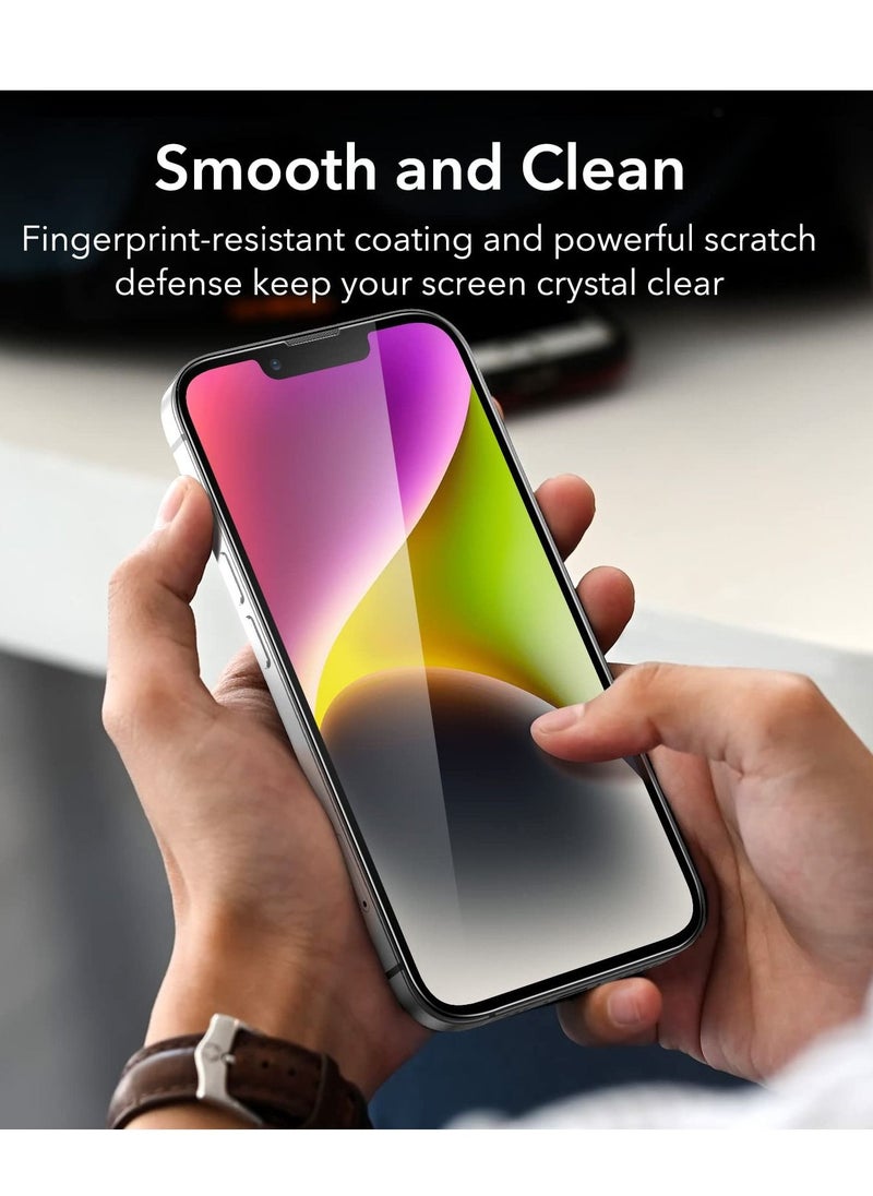 Houmt - iPhone 14 Plus Screen Protector 9D Tempered Glass Guard Full Glue Edge-to-Edge Protection Comaptible With 14 Plus 6.7 Inch - Image 1