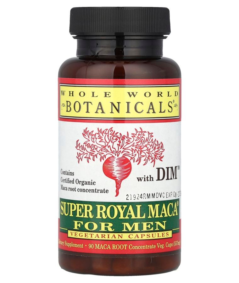 Whole World Botanicals Super Royal Maca® For Men 90 VegCaps