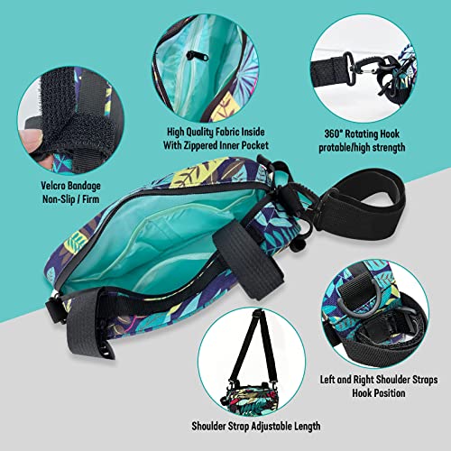 YEEGO DIRECT Handlebar Bag for Bicycles, Bike Bag Multifunctional Water-resistant Scooter Crossbag Handbag Slant Across Front,Bike Frame Accessories (Green) - Image 5