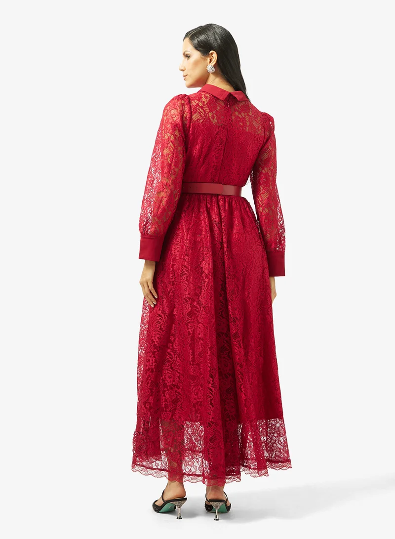 خزانة Lace A-line Dress