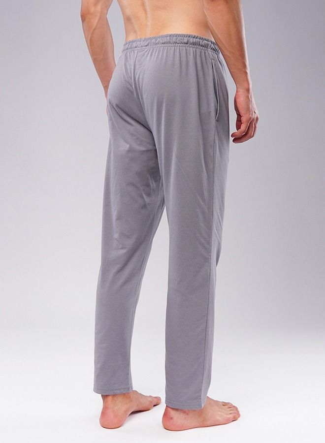 MENDEEZ Mendeez Men’s Soft Jersey Dark Grey Pajama Pants – Perfect Sleepwear for Men  - Image 2