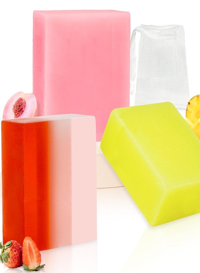 forvirness 3 Pack Organic Handmade Yoni Soap Bars For Women Ph Balance, Feminine Vaginal Wash V Cleansing Bar Soap for Women, All Natural Soap Bar with Bubble Foam Net, Yoni Wash Away Odor (P+P+S - Image 1