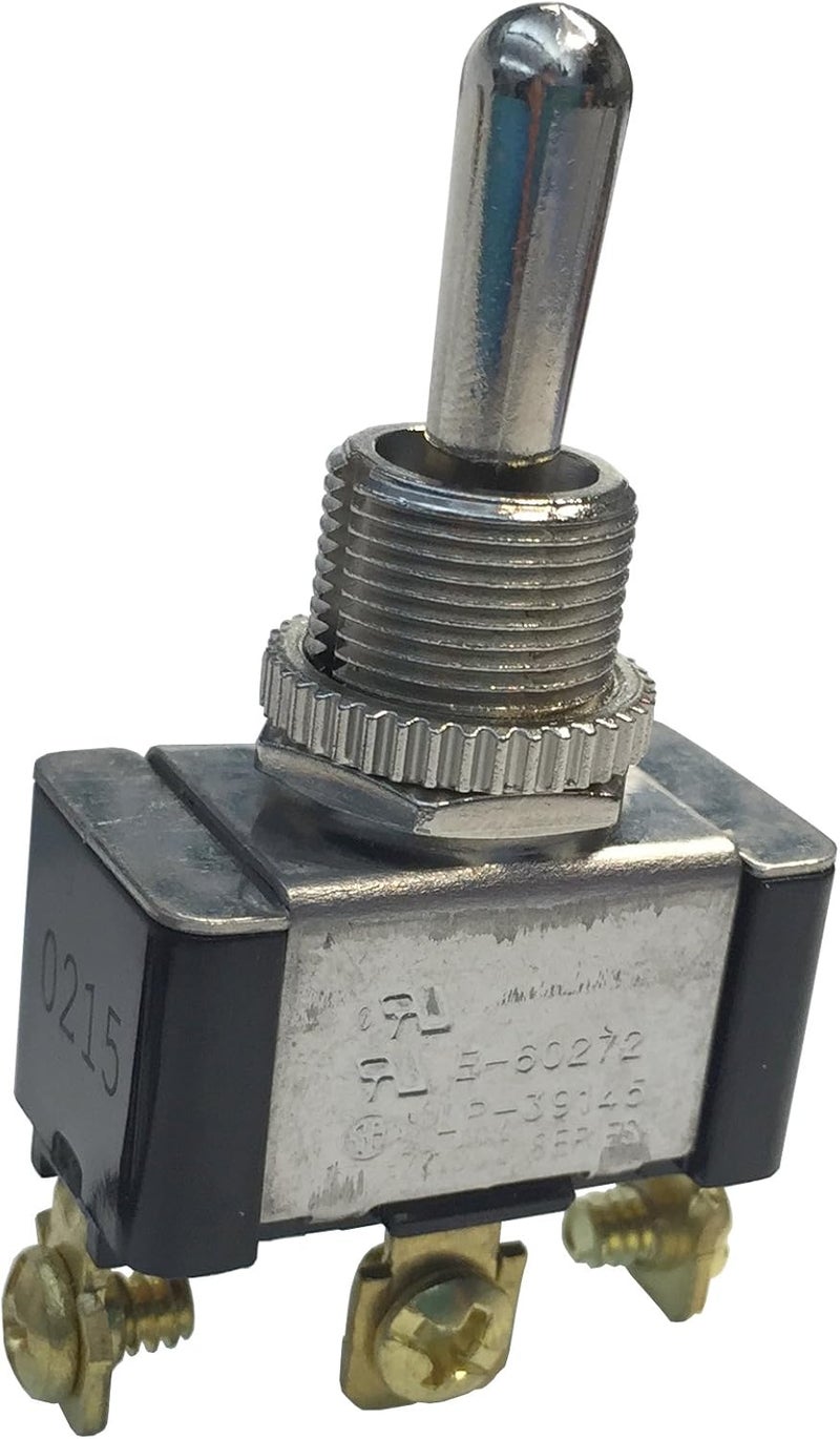 Gardner Bender GSW-117 مفتاح كهربائي ثقيل، SPDT، مؤقت ON-Off-Mom-ON، 20 A/125V AC، طرف لولبي (عبوة من 3) - Image 2