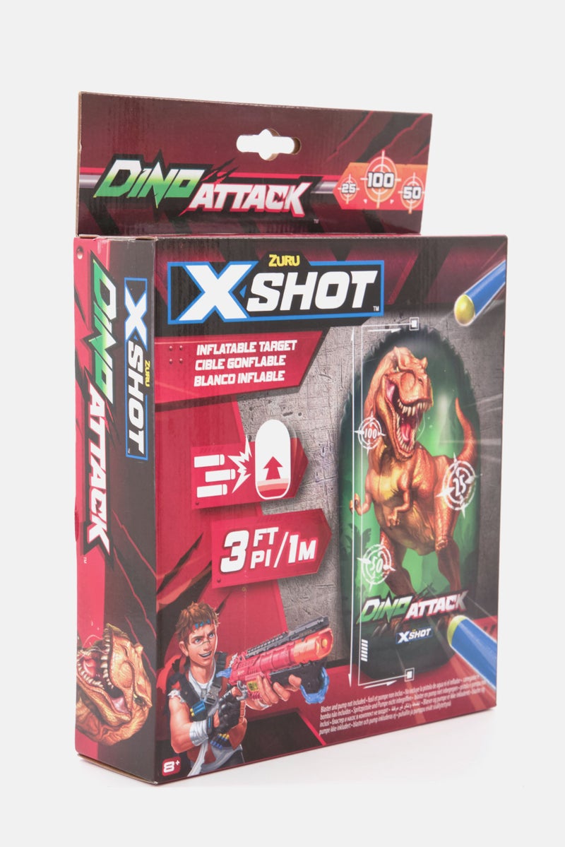 X-Shot Dino Attack Inflatable Dino Target, Red Combo - Image 4