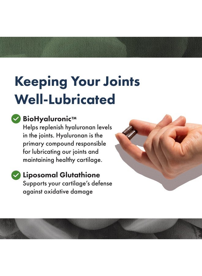 Synchro Rejuve Joint Support Supplement Nongmo Cartilage And Joint Support Joint Supplement With Hyaluronic Acid Anthocyanins And Liposomal Glutathione 60 Joint Health Supplement Capsules  - Image 5