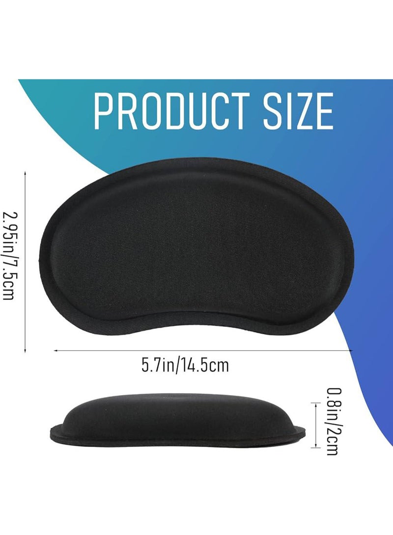 Mouse Wrist Rest Pad for Easy Typing Pain Relief Keyboard Wrist Rest Memory Foam Wrist Rest for Office/Gaming/Computer/Laptop/Mouse Wrist Rest Pad Support Gaming (Black), One Size - Image 5