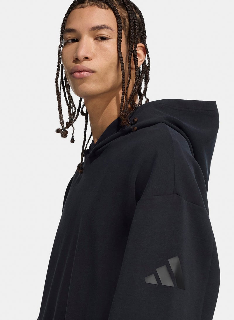 Adidas Soft Lux Hoodie - Image 4