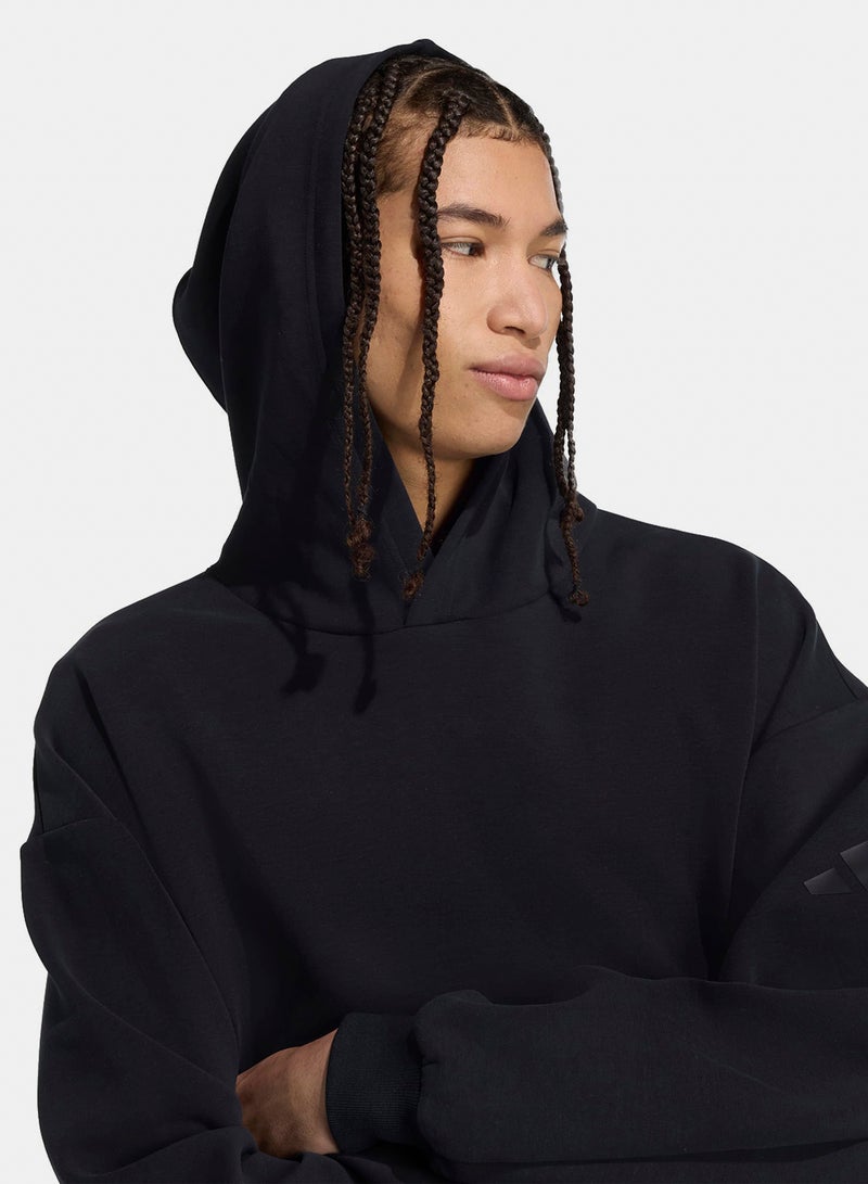 Adidas Soft Lux Hoodie - Image 5