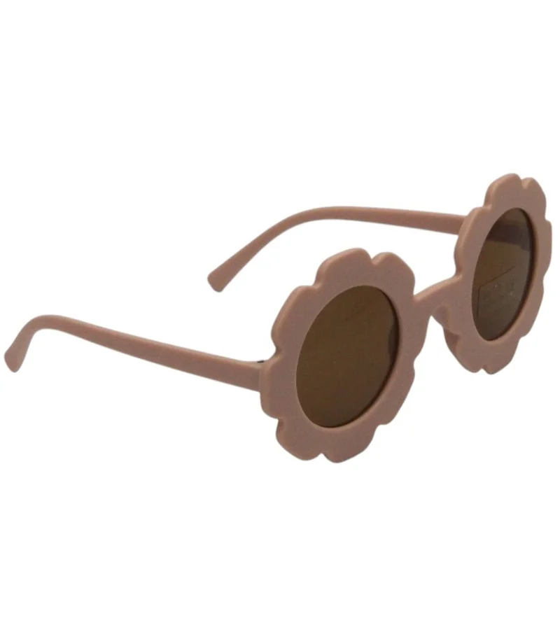 D'Daniela Amirah Glasses and Flower Headband Set For Babies and Girls - Peach