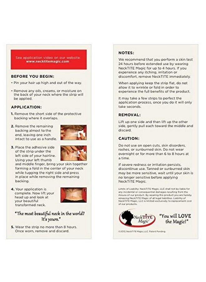 NeckTITE Magic - NeckTITE Magic - The Instant Neck Lift - Image 1