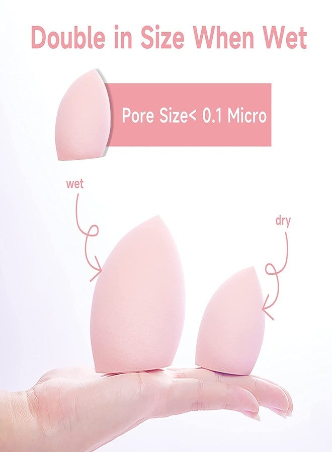Getmecraft Blender Makeup Sponge for blending liquid Foundations, Powders and Creams. Flawless, Professional Streak Free Application Blend, Vegan, Cruelty Free (Pink) - Image 5