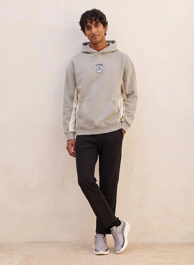 كابا Kappa Sweatshirt with Logo Applique Detail