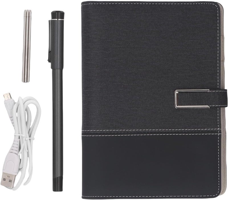 Yoidesu Digital Notebook with Smart Pen, Real Time Sync Smart Writing Set with OCR Recognition, Bluetooth 5.0 Digital Pen and Writing Board Set, Compatible with Smartphone (Black Patchwork) - Image 4