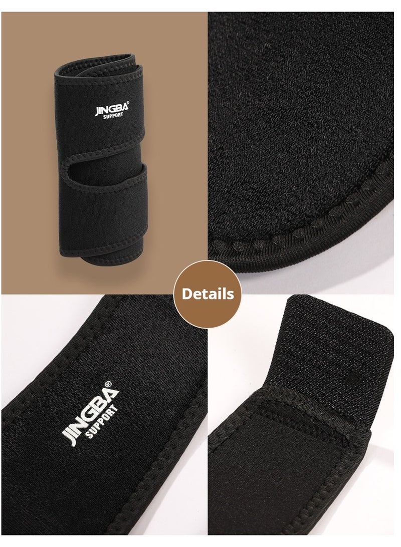 جينجبا سابورت دعامات الكوع الرياضية القابلة للتنفس - معدات واقية مضادة للانزلاق للتنس في الهواء الطلق وكرة المضرب والتدريب في صالة الألعاب الرياضية - Image 3