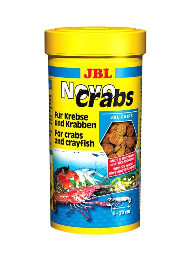 JBL Novo Crabs Fish Fod For Crustaceans And Lobster Yellow/Blue/Black 100ml - Image 1