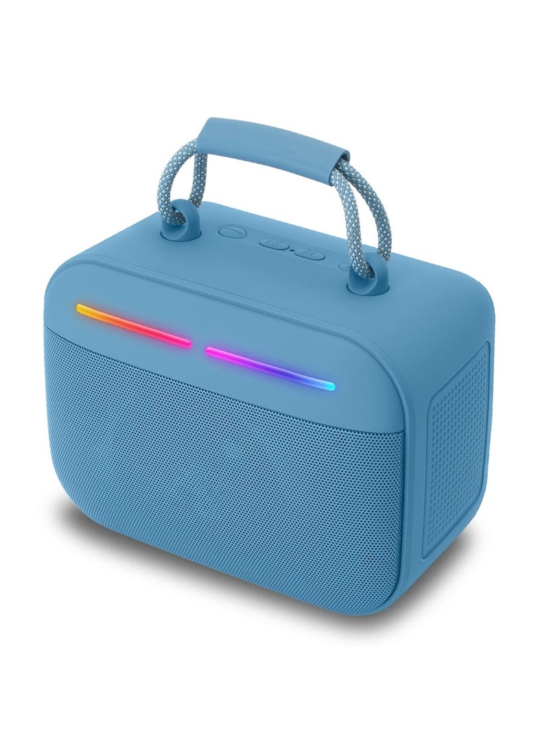 Tiko Boombox 4 10W Horn Wireless Blutooth Portable Unleash Powerful Partyboost Speaker - Sky Blue - Image 1
