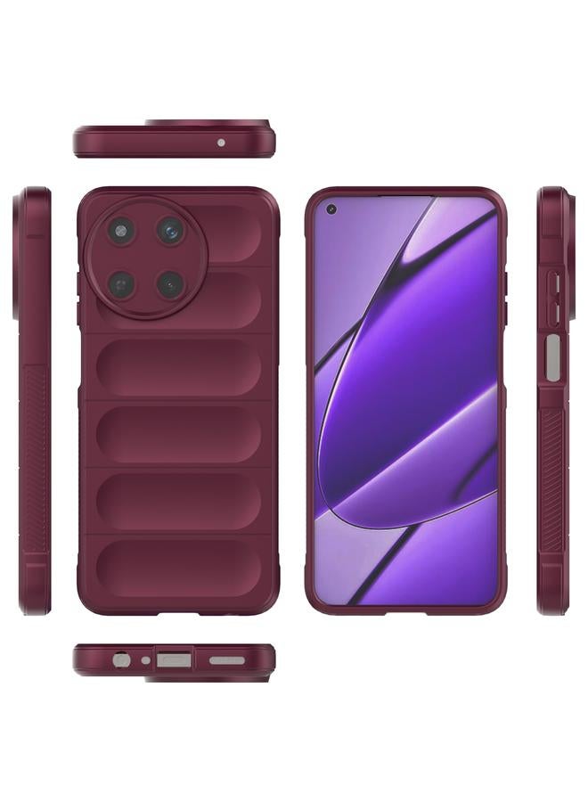 S-TOP Case For Realme 11 4G Global Magic Shield TPU + Flannel Phone Case - Image 3