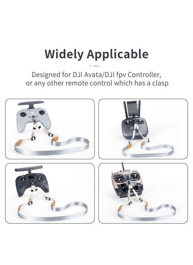 RC Neck Lanyard Strap for DJI Avata/DJI FPV/Phantom 4 Pro/Inspire 2 Accessories TBS Tango 2 remote controller Racing Drone RC Airplane Helicopter radio Controller transmitter Shoulder Tape