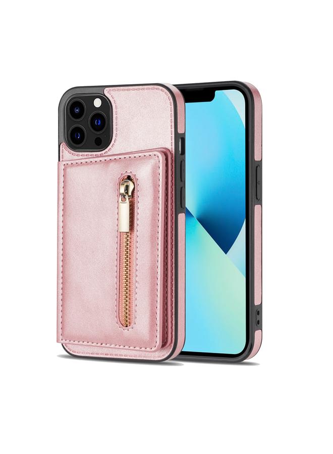 اس-توب جراب لهاتف iPhone 13 Pro Max مزود بسحاب وحامل للبطاقات - Image 2